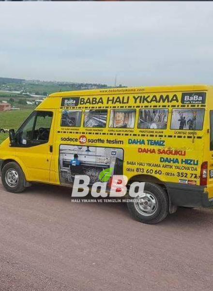 Baba Halı Yıkama servis aracı